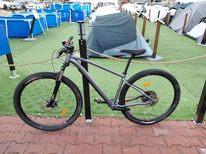 Rockrider EXPL 520 MTB Marime L + accesorii + casca Van Rysel, stare excelenta