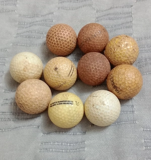 Lot mingi de golf 10 buc. vintage 1960-1990