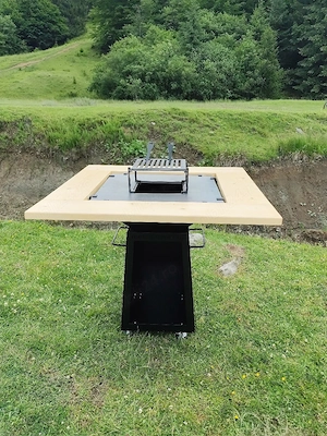 Gratar plita 72cm x 72cm 