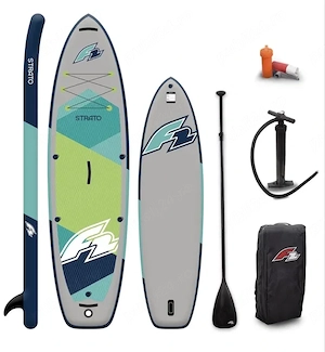 NOU Stand Up Paddle Board SUP F2 STRATO 12'5 381 x 84 x 15 cm GREEN Model 2026