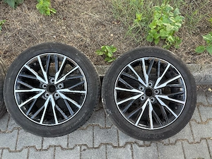 Set Jante Originale Toyota C-HR 18 Bicolore 5x114.3 Anvelope Michelin