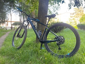 Bicicletă MTB EXPLORE 540 29" Negru-Albastru