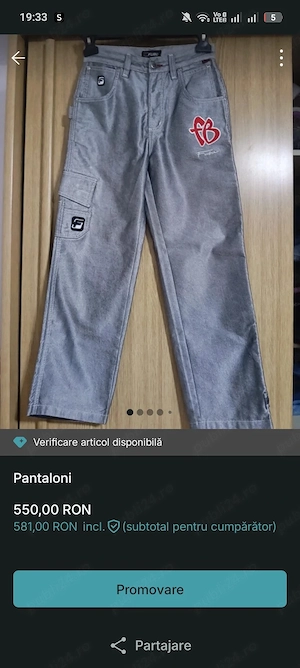 pantaloni 