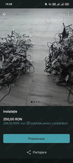 instalatie craciun 
