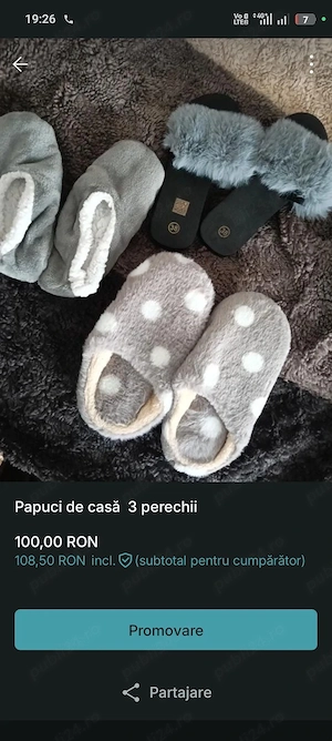 papuci de casa 