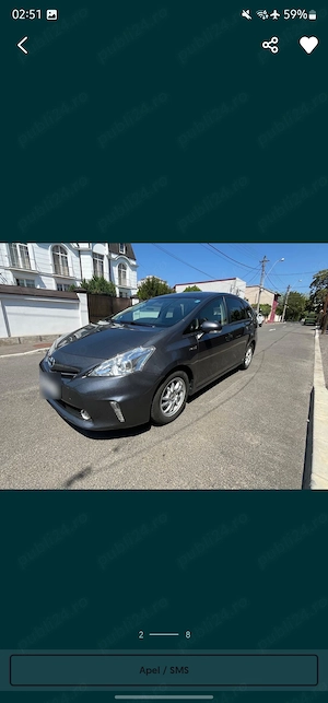 Toyota Prius plus 2013 Hibrid! 145500 km! 7 locuri!  - imagine 2