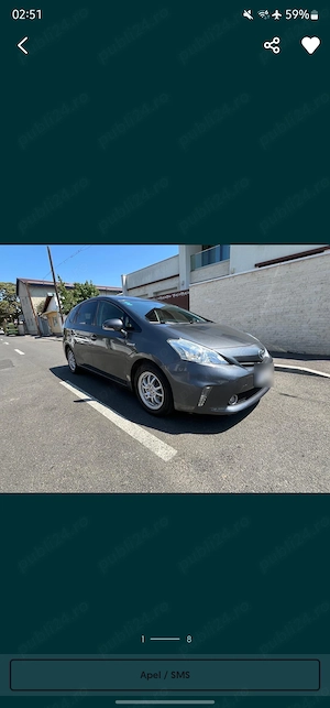 Toyota Prius plus 2013 Hibrid! 145500 km! 7 locuri! 