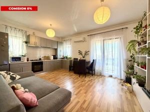 COMISION 0% Apartament 2 camere, 45 mp utili, mobilat/utilat, etajul 2-Girocului