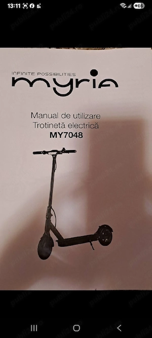 Trotinetă electrica 