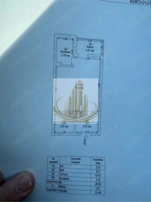 Apartament 1 camera 32mp - Circumvalatiunii Etaj 6 din 10 - imagine 5