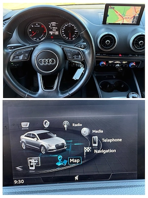 Audi A3 Berlina, 2017, 2.0 tdi, Bixenon, Navi, 226.000 km, Istoric service, Stare foarte buna - imagine 8