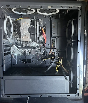 PC Ryzen 5 3600 + 16GB Kingston Fury RGB + ASRock B450M-HDV | Fără gpu ssd