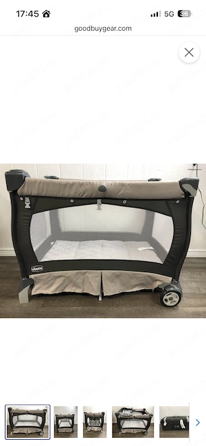 Pătuț pliabil Chicco Lullaby LX