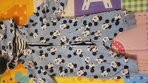 Salopeta bebe băiat 62 cm