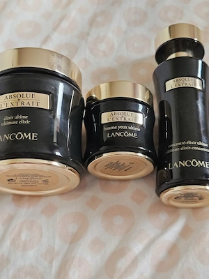 set Lancome cu caviar- ser,crema de ochi,crema de zi