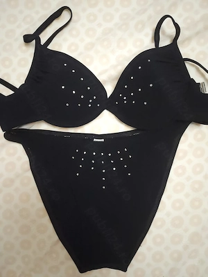 costum de baie negru Jolidon,marime L