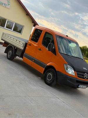 Mercedes Sprinter Doka 7 loc +bena  - imagine 2