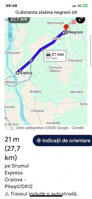 Casă bătrânească îngrijită, 2 camere, Negreni (Olt)   Ideală casă de vacanță - imagine 5