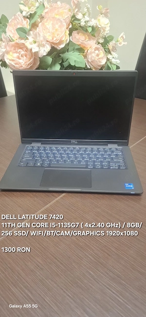 Dell Latitude 7420 | i5 Gen 11 | 8GB RAM | SSD 256GB