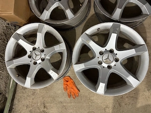 jante aliaj Mercedes Hoedus r17 5x112  doua latimi