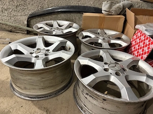 jante aliaj Mercedes Hoedus r17 5x112  doua latimi - imagine 2