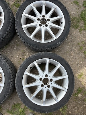 jante aliaj Mercedes r17 5x112  225 45 17 MS /  audi vw skoda seat - imagine 5