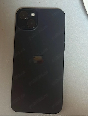 iPhone 15 plus albastru inchis