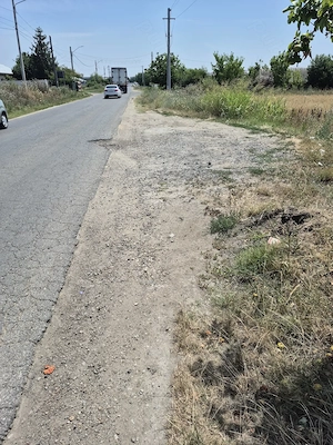 Teren 3700 mp DJ + utilități, 19 m deschidere, Cartojani Giurgiu - imagine 2