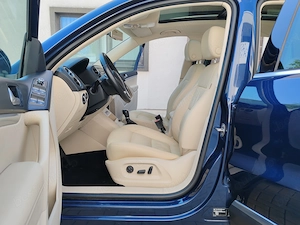 Vw Tiguan 2.0 TDI 4x4 DSG Piele Crem Panoramic Navi Incz Scaune Cmr Masalier Carlig ParkAsist Jante  - imagine 9