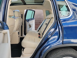 Vw Tiguan 2.0 TDI 4x4 DSG Piele Crem Panoramic Navi Incz Scaune Cmr Masalier Carlig ParkAsist Jante  - imagine 10