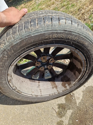 Jante Nissan Qashqai cu anvelope 215 55 R18 noi vara Kumho Ecsta SUV  - imagine 4
