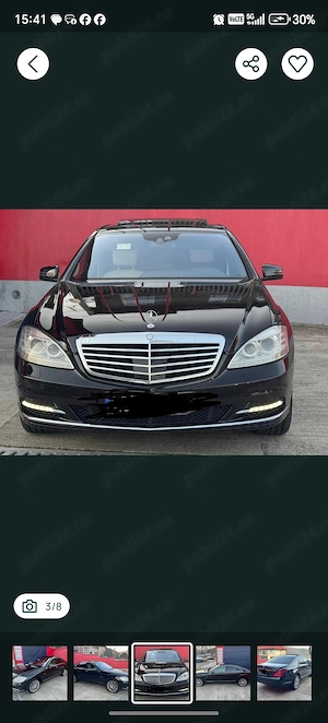 Mercedes-Benz 2013 , S 350 (BlueTEC) 4matic W221, EURO 6, AUTOMAT, MOTOR DEFECT 330000 KM - imagine 2