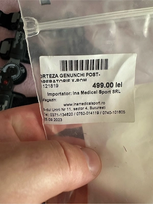 orteză de genunchi DonJoy X-ROM, 