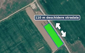 Teren Intravilan Premium 2.500 mp în Bragadiru   Deschidere 110m, Ideal Proiect Rezidențial - imagine 3