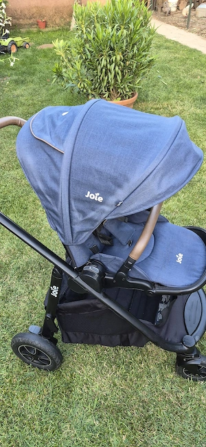 Carucior copii 3 in 1 Joie Versatrax + baza isofix