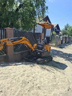 Firmă de construcții, vinde miniescavator GUNTR GROSSMAN. - imagine 5