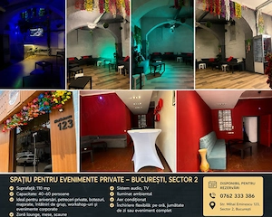 PROMO LANSARE   Spațiu Evenimente 110 mp | 40-60 persoane | de la 1.000 lei  - imagine 2