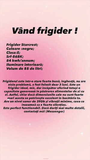 Vând Frigider !