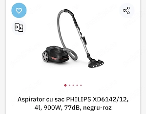 Aspirator cu sac Philips XD6142 12