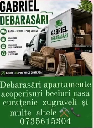 Debarasări  apartamente acoperisuri 