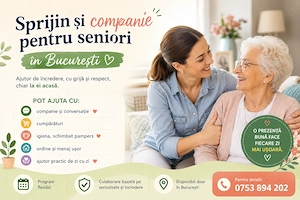 Infirmiera - servicii ingrijire la domiciliu