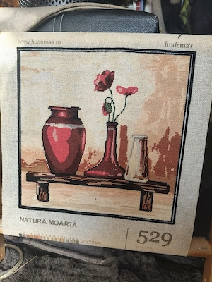 Vand goblen,,natura moarta"20 20 cm 