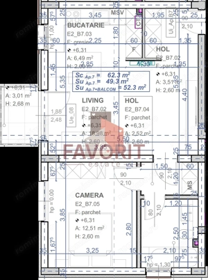 Etaj intermediar. Bloc nou cu lift.Disponibil imediat - imagine 12