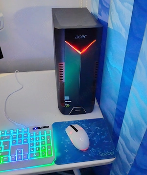 PC Acer Nitro Intel Core I5 9400F, 16GB DDR4, SSD + HDD, Asus GTX 1060 3GB + periferice
