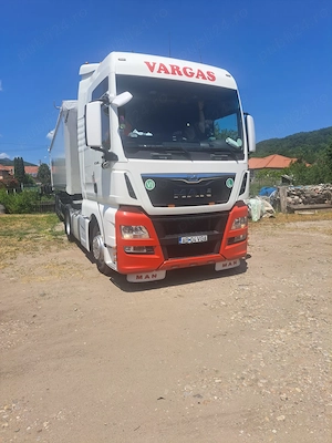 vand cap tractor MAN si bena cereale - imagine 3