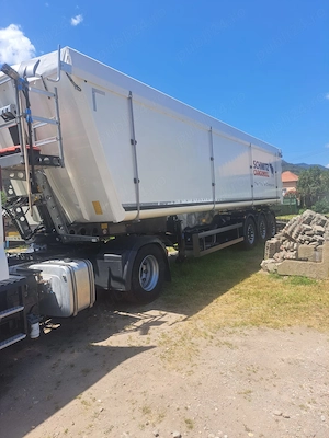 vand cap tractor MAN si bena cereale - imagine 2