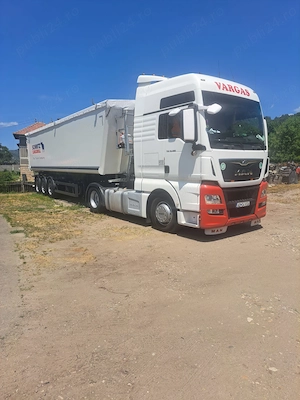 vand cap tractor MAN si bena cereale - imagine 4
