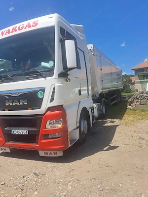 vand cap tractor MAN si bena cereale - imagine 10