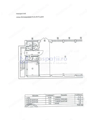 Spatii comerciale cu vad, centru Iasi, de la 55mp la 240mp - imagine 13