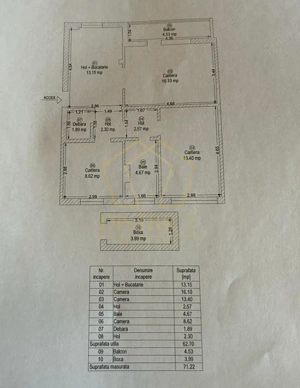 Apartament decomandat cu 3 camere I Cetatii - imagine 11